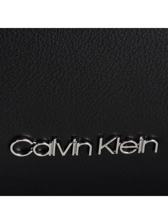 Calvin Klein Handtasche Calvin Klein Ck Must Psp20 Med Shopper K60K606014 Schwarz