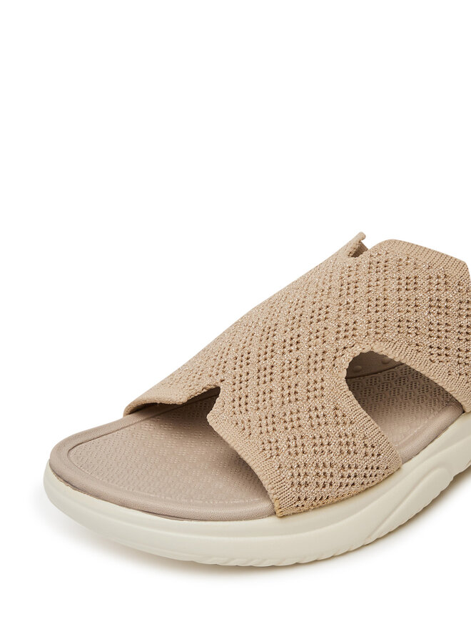 Clara Barson Pantoletten Clara Barson R25SS02834 Beige