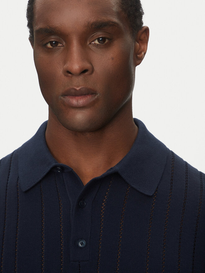 MICHAEL Michael Kors MICHAEL Michael Kors Poloshirt CS560FG469 Dunkelblau