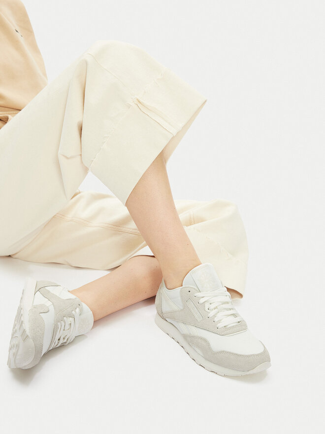 Reebok Сникърси Reebok CLASSIC NYLON 100220923 Бял