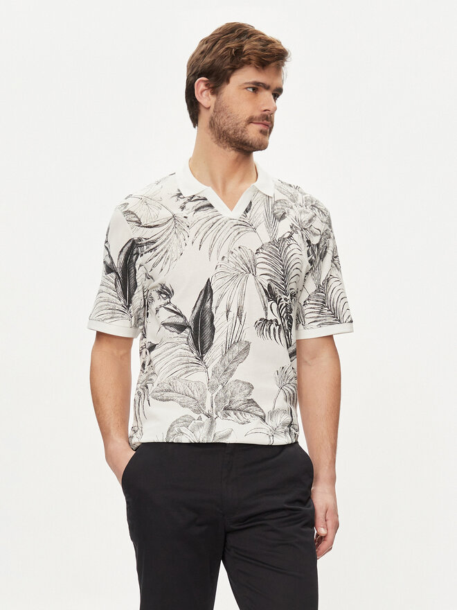 Jack&Jones Jack&Jones Poloshirt Guru 12250733 Weiß Standard Fit