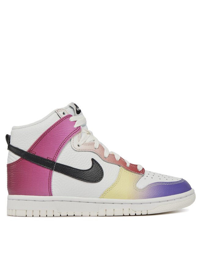 Nike Sneakersy Nike Dunk High FD0802 100 Biela