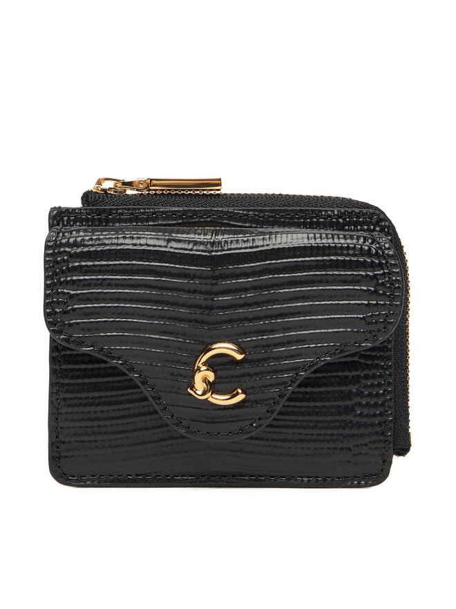 Coccinelle Μικρό Πορτοφόλι Γυναικείο Coccinelle TBN Coccinelle C-Me Lizard E2 TBN 17 B6 01 Μαύρο