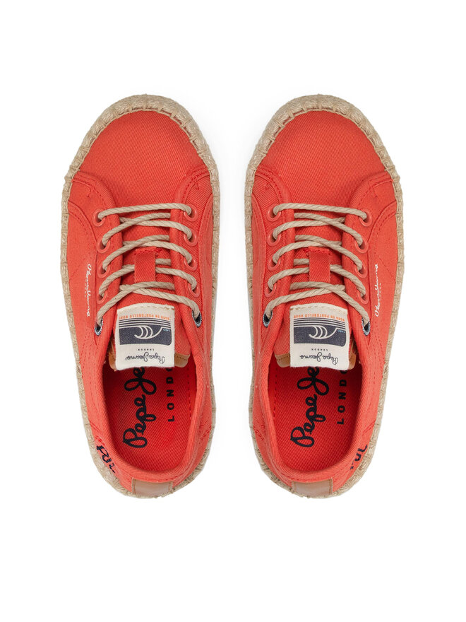 Pepe Jeans Εσπαντρίγιες Pepe Jeans Tourist Island Gir PGS10170 Κόκκινο