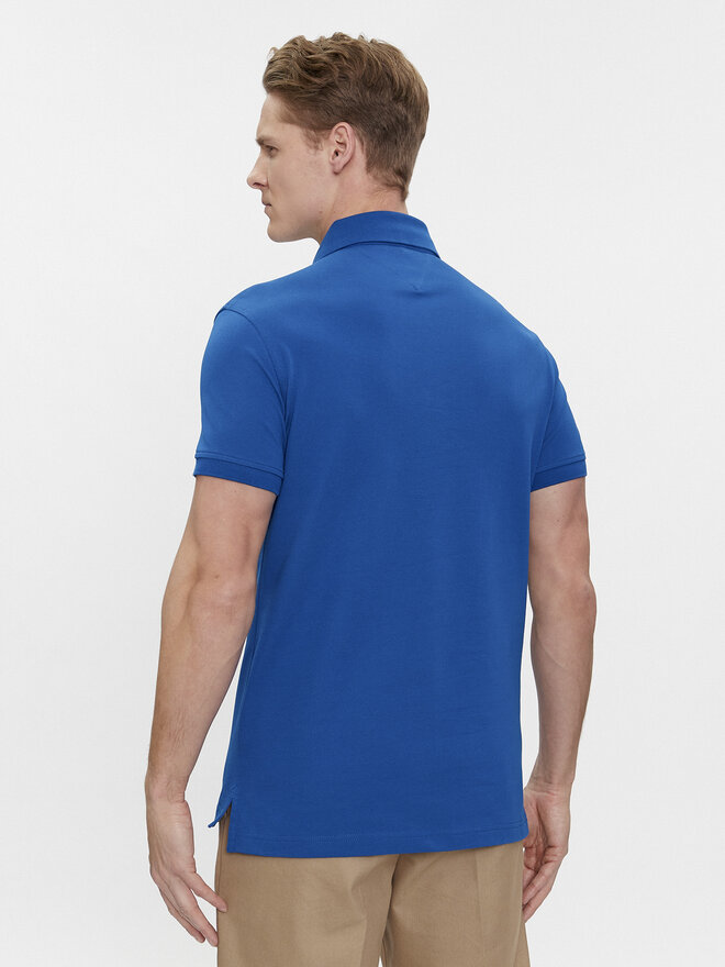 Tommy Hilfiger Tommy Hilfiger Polo marškinėliai 1985 MW0MW17771 Mėlyna Slim Fit