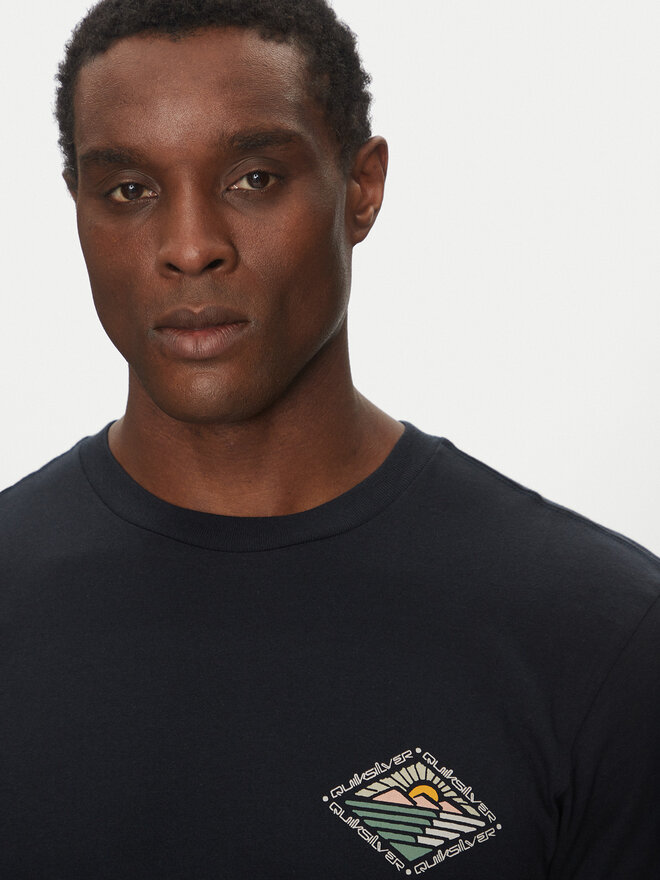 Quiksilver Quiksilver T-Shirt EQYZT08038 Μαύρο Regular Fit