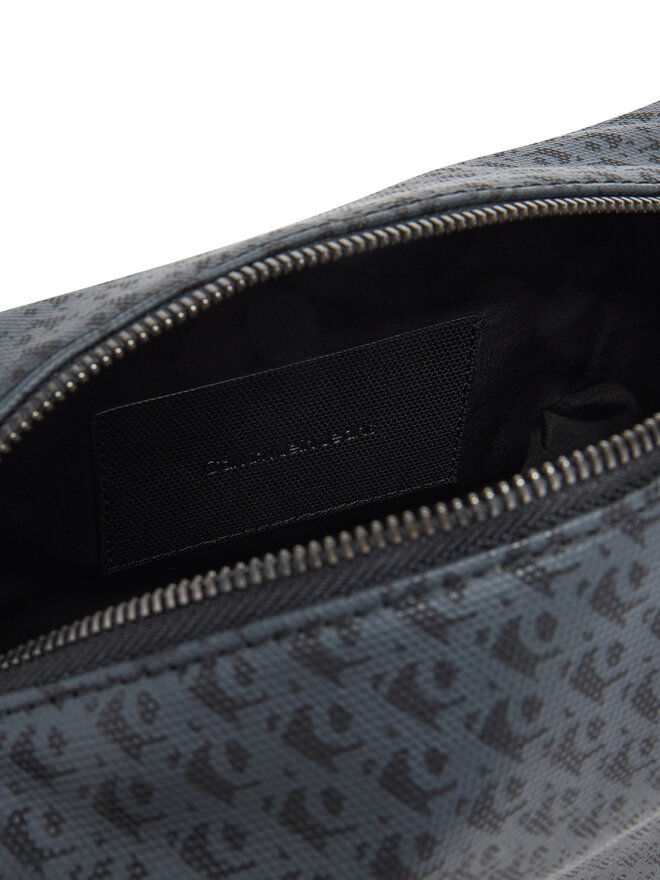Calvin Klein Jeans Kosmetyczka Calvin Klein Jeans Matte Aop Dopp Kit LV04G1064G Czarny