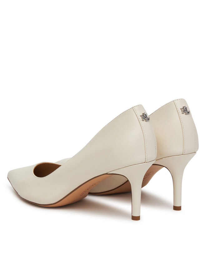 LAUREN RALPH LAUREN Szpilki LAUREN RALPH LAUREN Lanette 802972024002 Biały