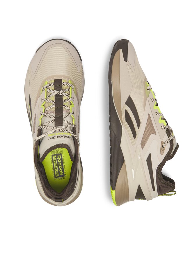 Reebok Взуття для тренажерного залу Reebok Nano X3 Adventure 100033527-W Бежевий