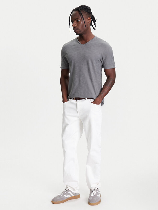 United Colors Of Benetton United Colors Of Benetton Marškinėliai 3JE1J4264 Pilka Regular Fit