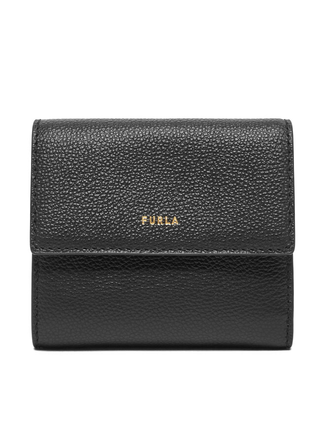 Furla Μικρό Πορτοφόλι Γυναικείο Furla Goccia M Compact WP00469 BX3036 KH O6000 Μαύρο