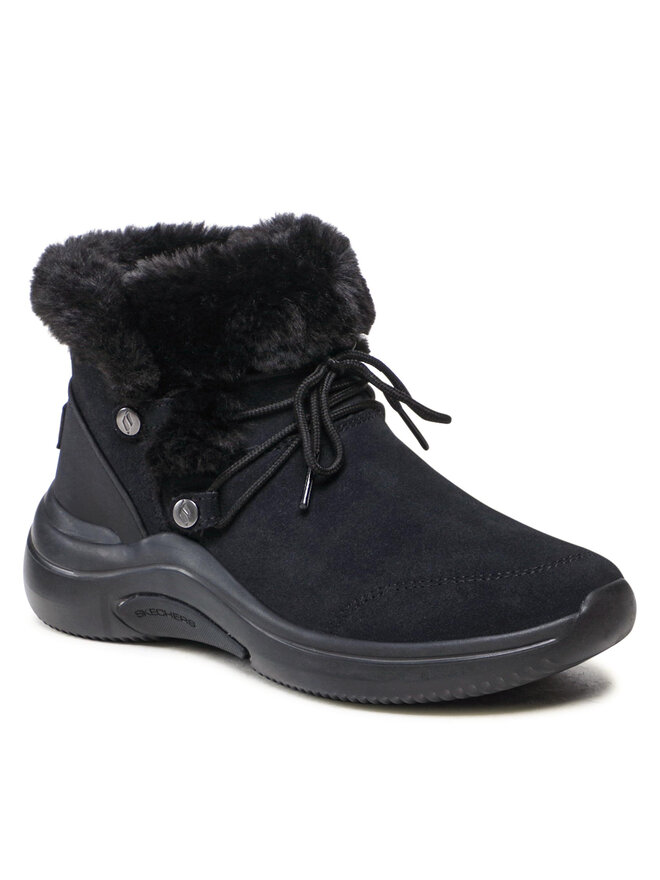 Skechers Botki Skechers On-The-Go Midtown 144271/BBK Czarny