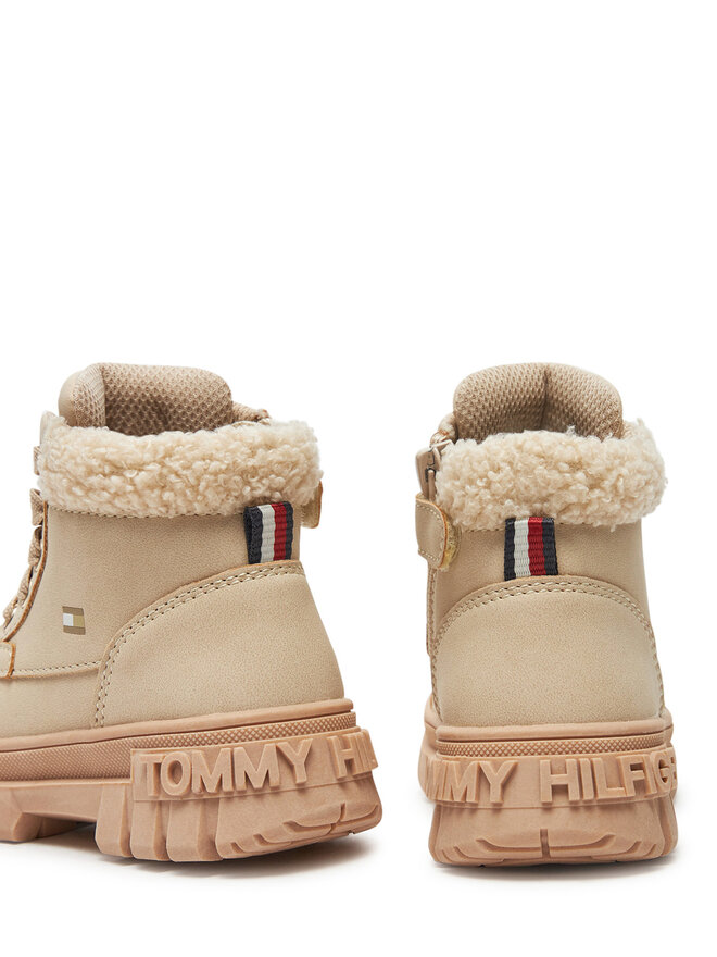 Tommy Hilfiger Botas Tommy Hilfiger Lace-Up Bootie T1A5-33597-1628 M Beis