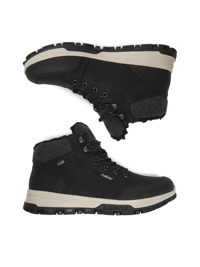Rieker Botines planos Rieker CEO-35534-00 Negro