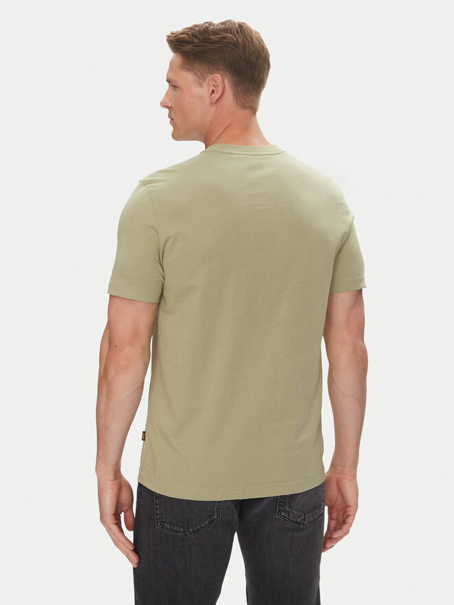 BOSS BOSS T-Shirt Te_Animali 50546362 Grün Regular Fit