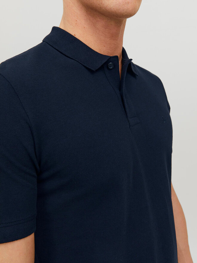 Jack&Jones Jack&Jones Pólóing Basic 12136516 Sötétkék Slim Fit