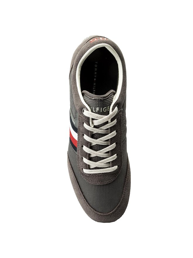 Tommy Hilfiger Sneakers Tommy Hilfiger Corporate Material Mix Runner FM0FM01314 Grau