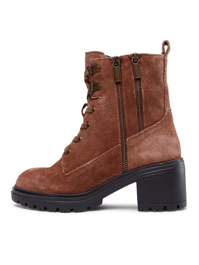 Geox Škornji Geox D Damiana A D26QCA 00023 C0013 Rjava