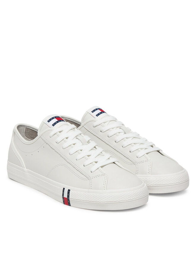 Tommy Jeans Sneakers Tommy Jeans Archive Vulc. Y2K Long Lace EM0EM01676 Écru