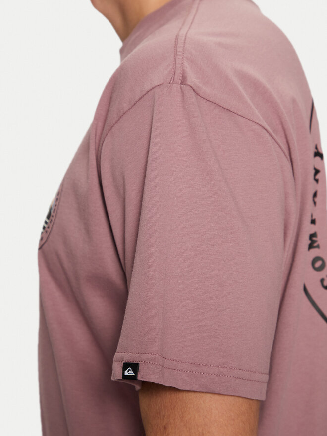 Quiksilver Quiksilver Majica Landscapes EQYZT07917 Vijolična Regular Fit