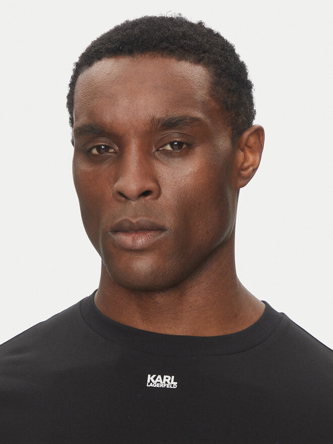 KARL LAGERFELD KARL LAGERFELD T-Shirt 755058 552235 Schwarz Regular Fit