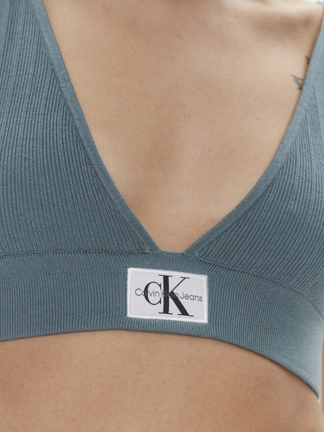 Calvin Klein Jeans Calvin Klein Jeans Top Variegated J20J222625 Blau Slim Fit