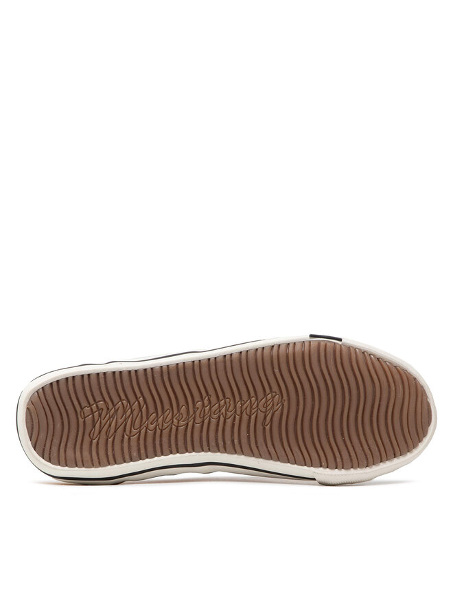 Mustang Sneakers aus Stoff Mustang 1099-401-6 Gelb