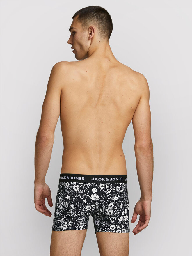 Jack&Jones Jack&Jones Σετ μποξεράκια 3 τμχ Sugar Skull 12185485 Έγχρωμο