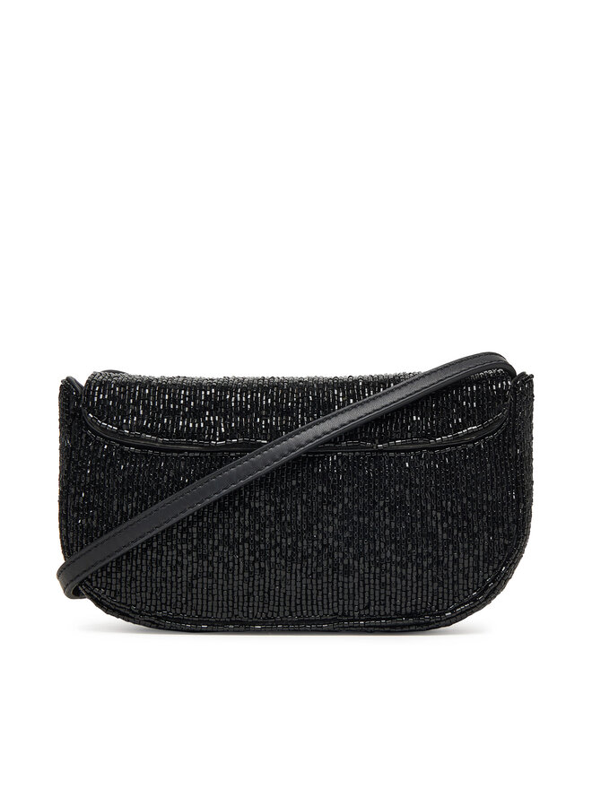 Tommy Hilfiger Τσάντα Tommy Hilfiger Party Le Mini Crossover Beaded AW0AW17940 Μαύρο