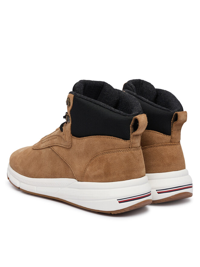 Tommy Hilfiger Sneakers Tommy Hilfiger Hilfiger Sde Warm Hybrid Chukka FM0FM06085 Braun