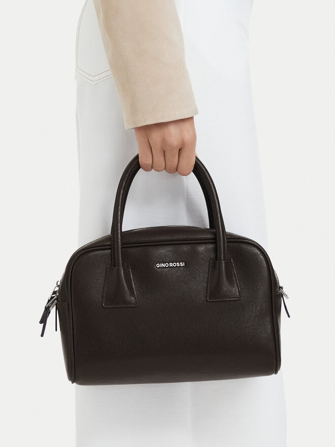 GINO ROSSI Handtasche GINO ROSSI EO-LA321-268 Dunkelbraun