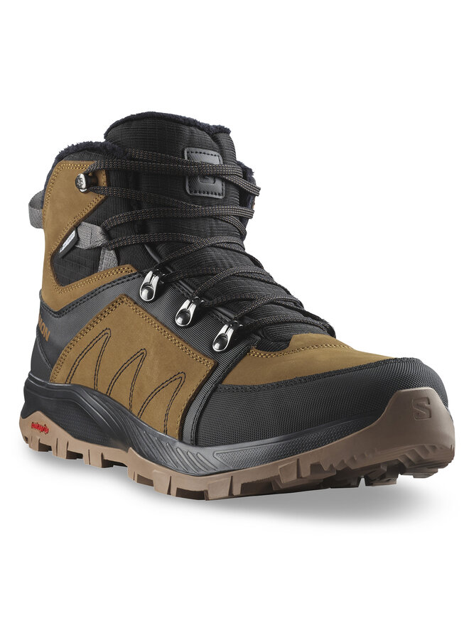 Salomon Trekkingi Salomon Outchill Thinsulate™ Waterproof L47381900 Brązowy