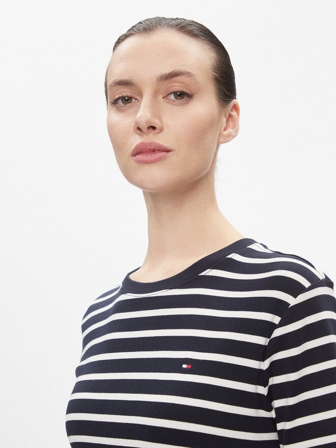 Tommy Hilfiger Tommy Hilfiger Marškinėliai New Cody WW0WW40587 Mėlyna Slim Fit