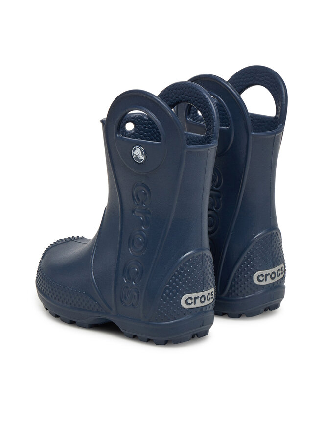Crocs Kalosze Crocs Handle It Rain Boot T 211056 Granatowy