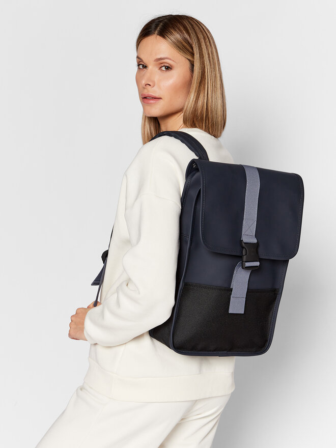 Zaino Rains Buckle Backpack Mini 13700 Blu scuro escarpe