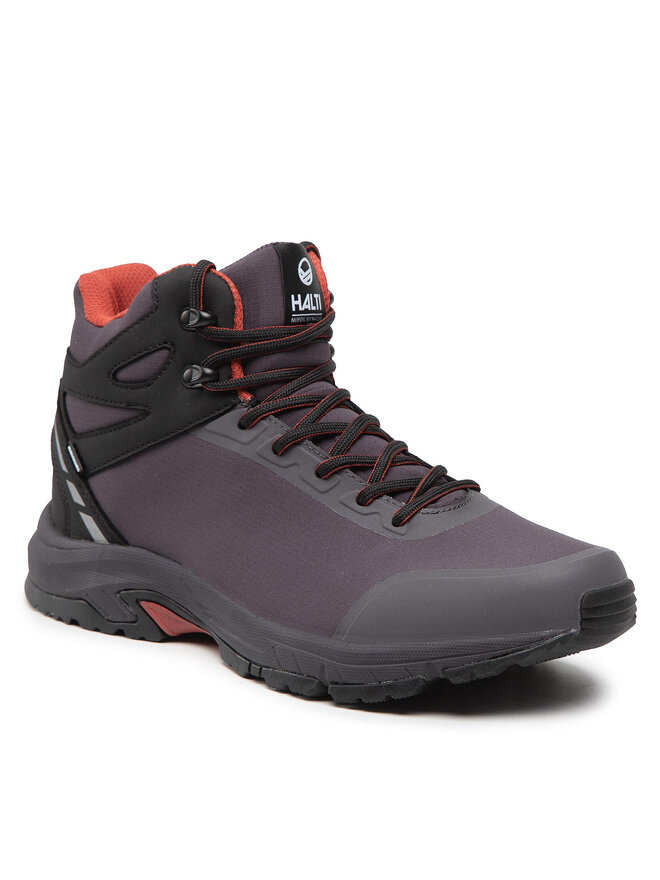 Halti Pārgājienu apavi Halti Uffe Mid Dx M Walking Shoe 054-2818 Pelēks