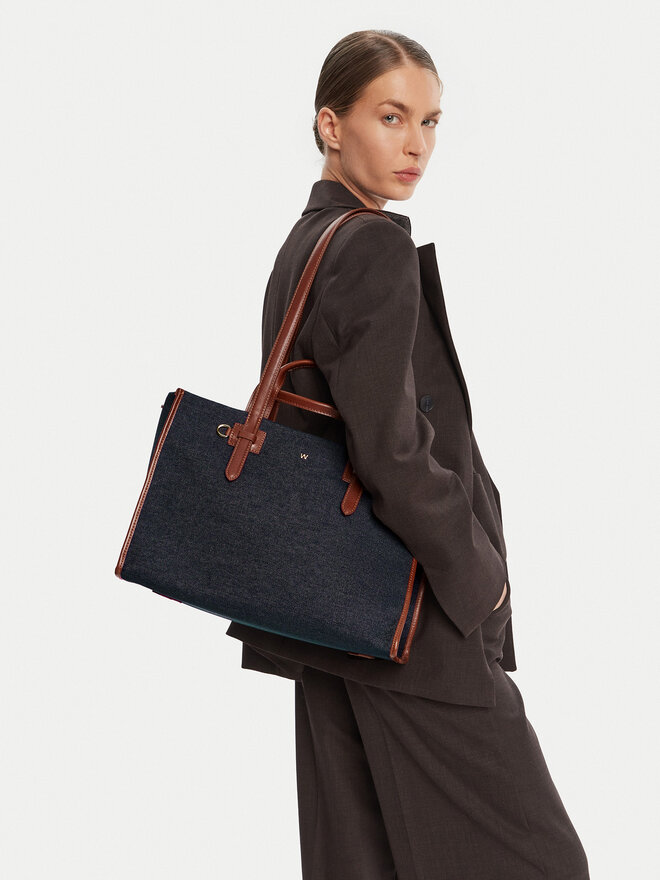 Weekend Max Mara Handtasche Weekend Max Mara Giannadenim 2525516104650 Blau