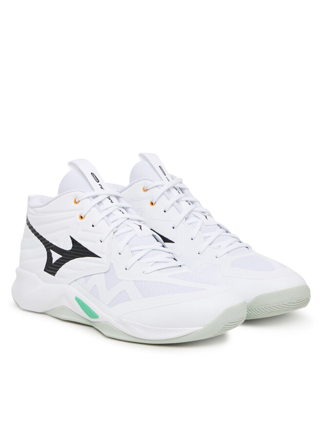 Mizuno Zapatillas de fútbol sala Mizuno Wave Momentum Pro Mid V1GA2545 Blanco