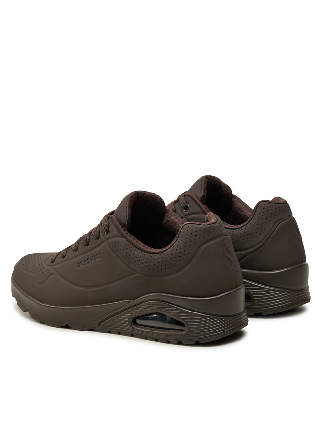 Skechers Снікерcи Skechers Uno Stand On Air 52458/CHOC Коричневий