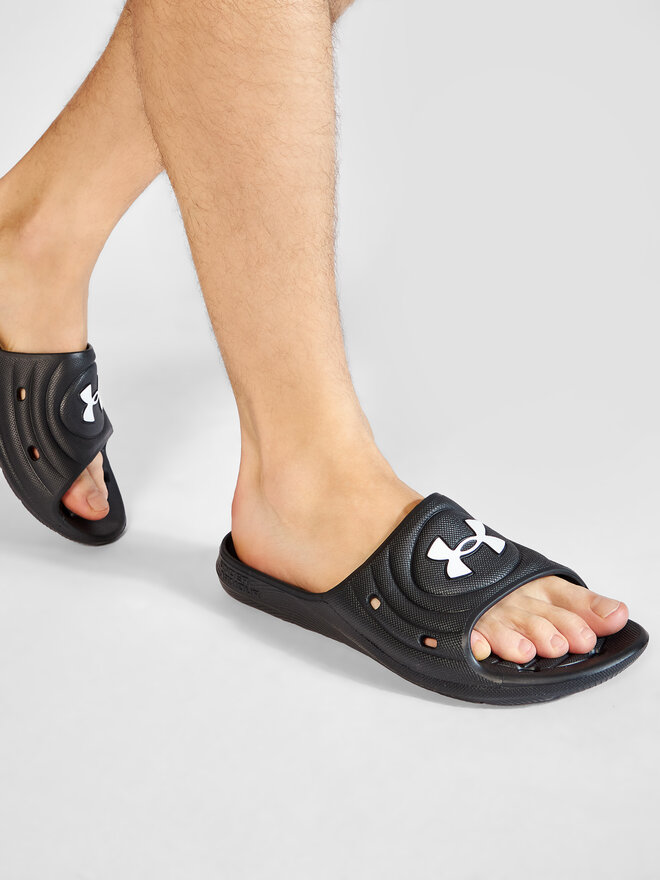 Under Armour Pantoletten Under Armour Ua M Locker IV Sl 3023758-001 Schwarz
