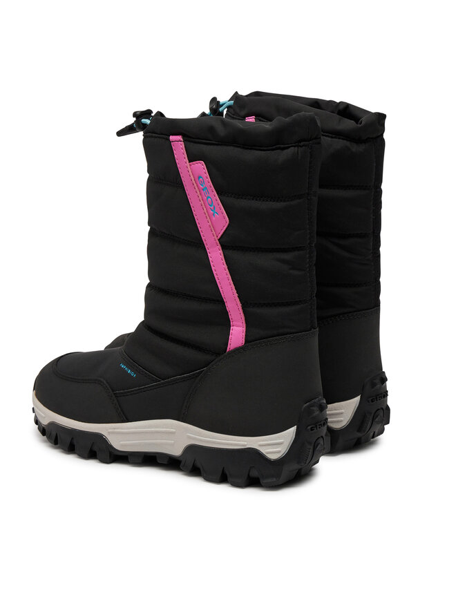 Geox Μπότες Χιονιού Geox J Himalaya Girl B Ab J26FTA 0FU54 C0922 S Μαύρο