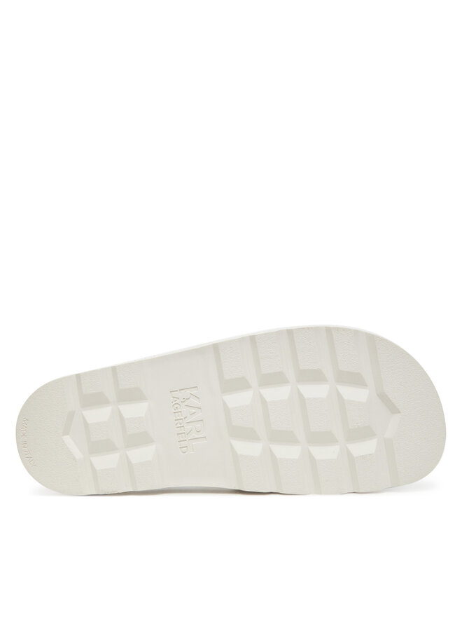 KARL LAGERFELD Şlapi KARL LAGERFELD Kondo Tred KL70905 Alb