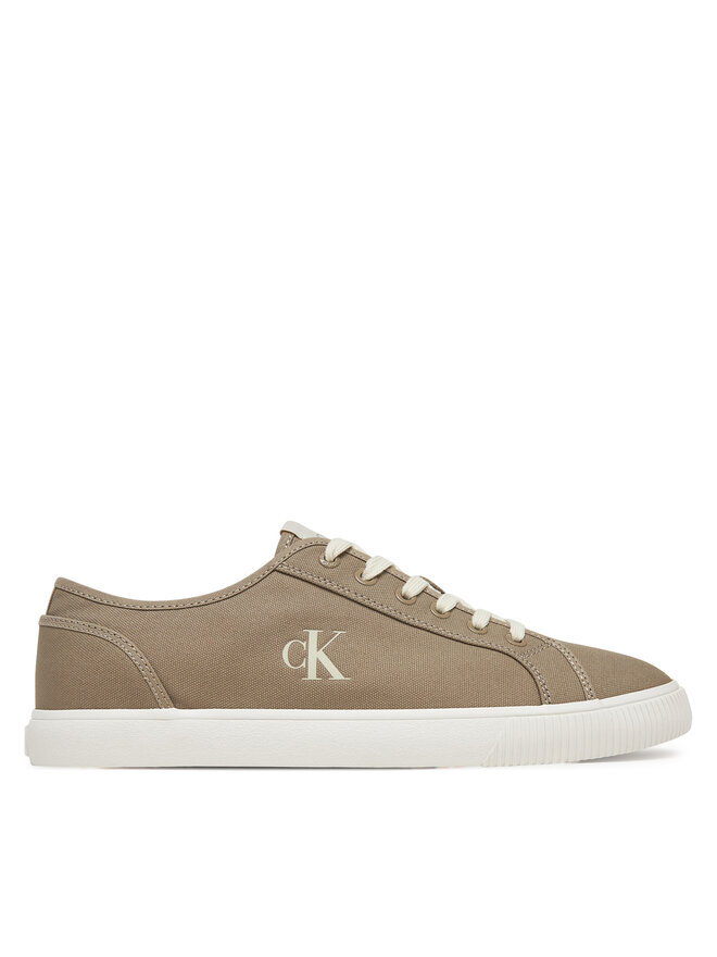 Calvin Klein Jeans Tenisówki Calvin Klein Jeans Ess Vulc Low Mg Canvas YM0YM01209 Beżowy