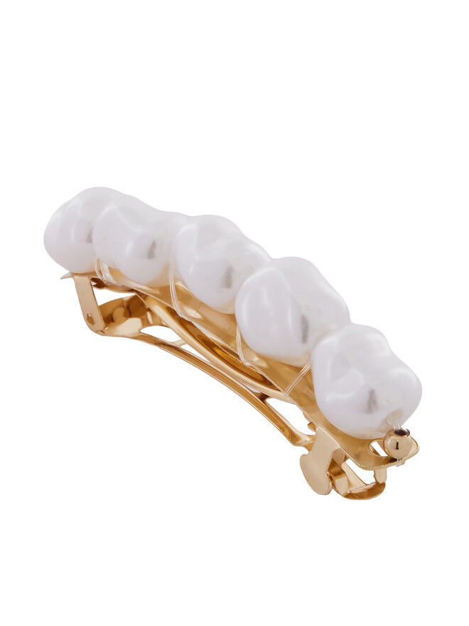 Aldo 5er-Set Haarspangen Aldo Pearlyclips 13995066 Goldfarben
