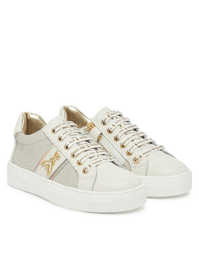 Patrizia Pepe Sneakersy Patrizia Pepe PPJ301 02 Biały