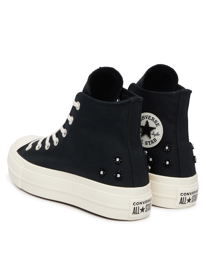 Converse Кеди Converse Chuck Taylor All Star Lift Platform Beads A17787C Чорний