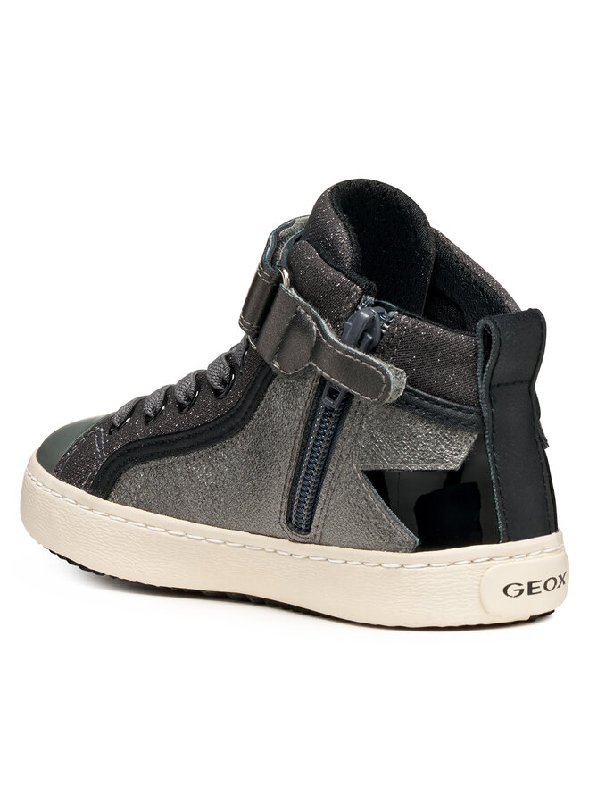 Geox Сникърси Geox J Kalispera J944GM 0NFGN C1048 S Сив