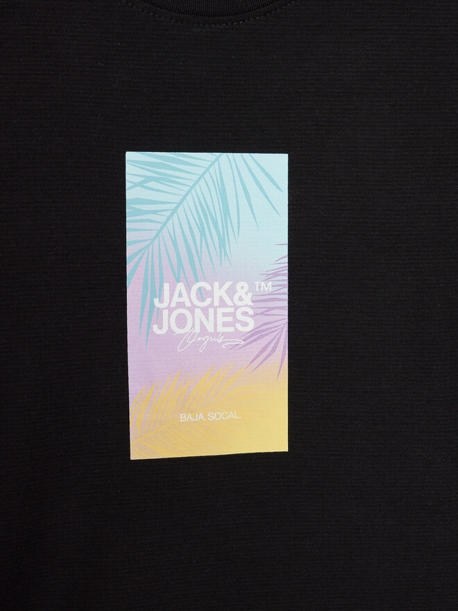 Jack&Jones Junior Jack&Jones Junior Marškinėliai Joraruba 12257136 Juoda Standard Fit