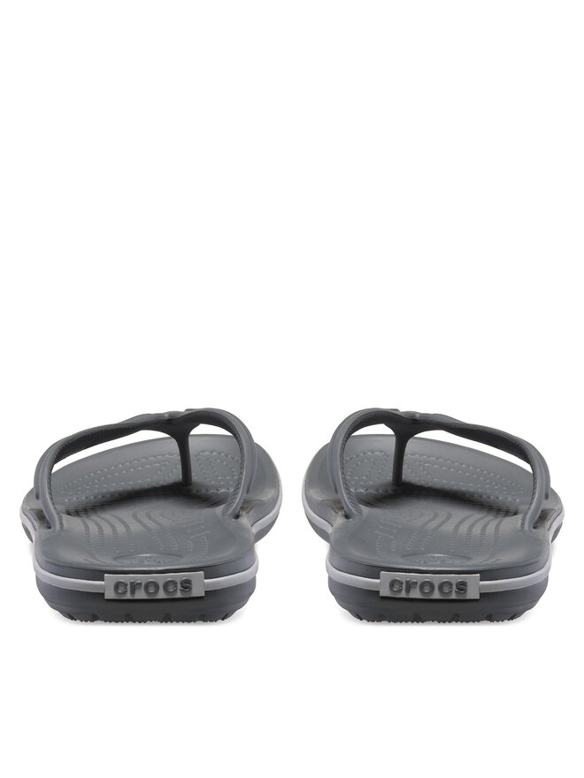Crocs Zehentrenner Crocs Crocband Flip 11033 Grau