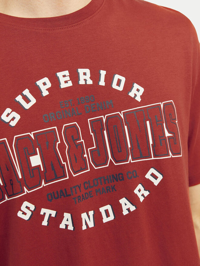 Jack&Jones Jack&Jones T-Shirt Logo 12254862 Rot Standard Fit